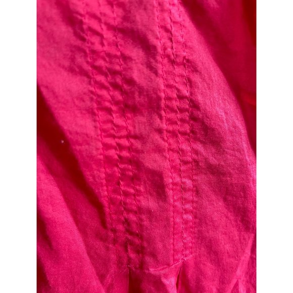 Avanzzo short Sleeve Blouse pink designer collared shirt BR 38 / US S M Size Top - Picture 12 of 13